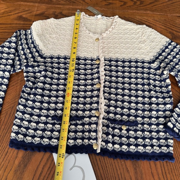 NWT J.Crew Textured crochet lady jacket - Picture 12 of 13